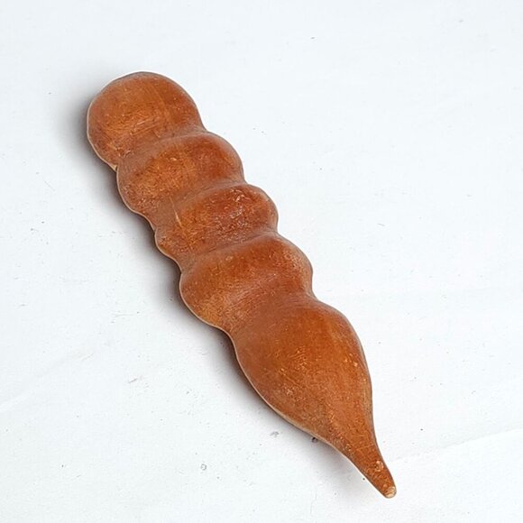 10 PC Lot Vintage Wooden Wood Fruit Vegetables Hand Carved Sweet Pea Banana - Picture 2 of 9